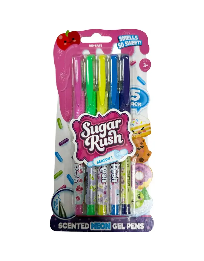 Sugar Rush Sugar Rush Season 1 Scented Neon Gel Pens