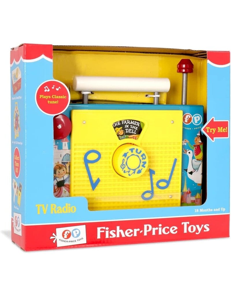 Basic Fun Inc. Pretend Play Fisher Price TV Radio