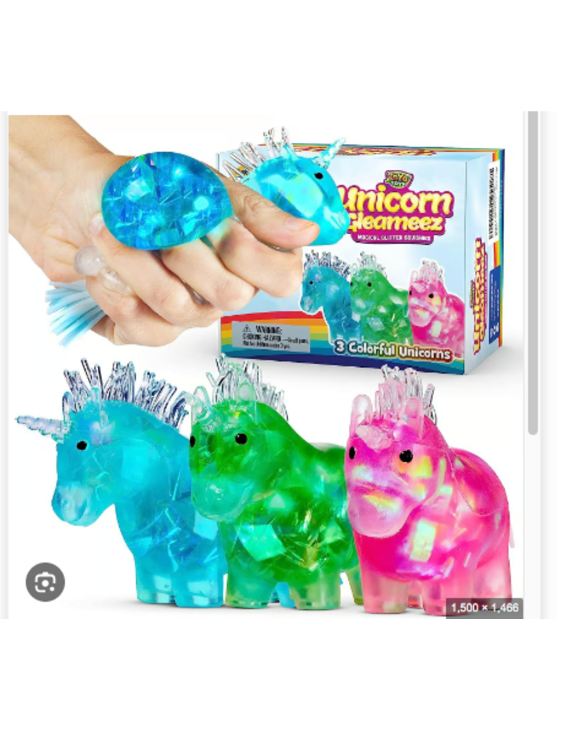 Jo's Dream Unicorn Squeeze Ball ( Sold Individually; Assorted Colors)