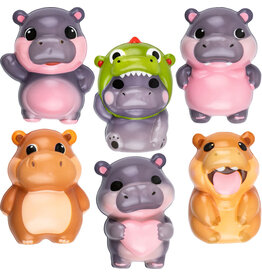 Jo's Dream Squishies Bagged Hippo (Single Squishy)