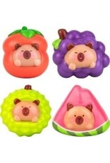 Jo's Dream Squishies Bagged Capybara in Fruit (Single Squishy)