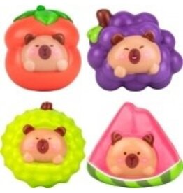 Jo's Dream Squishies Bagged Capybara in Fruit (Single Squishy)
