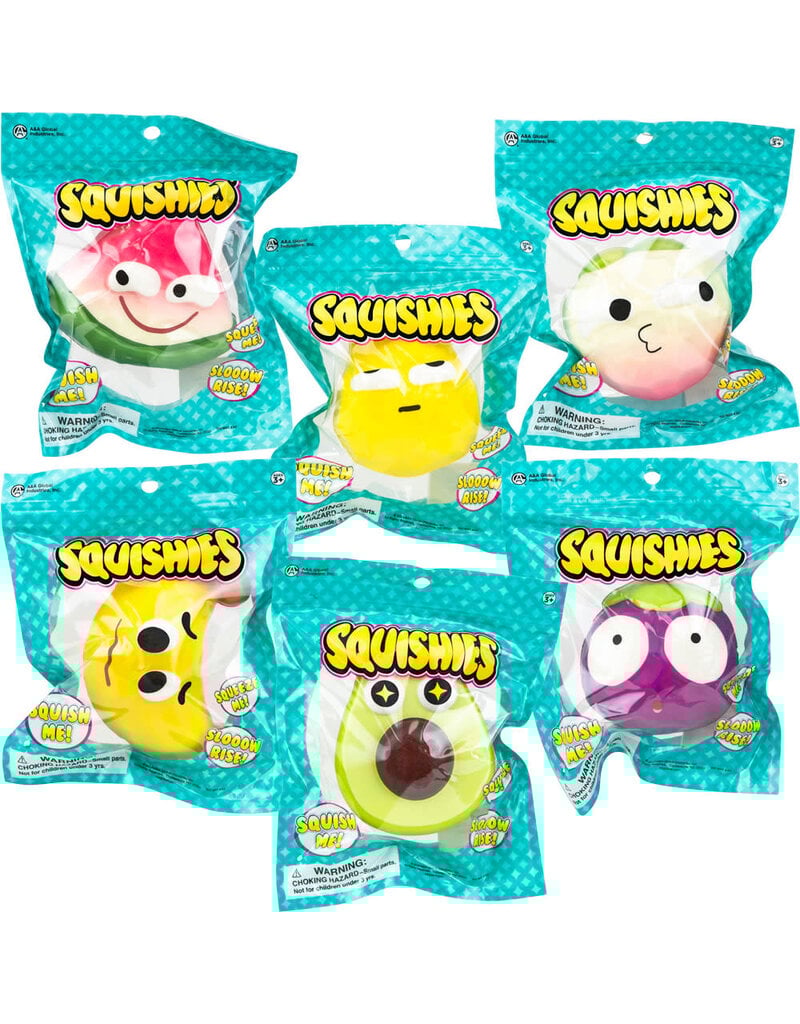 Jo's Dream Squishies Bagged Geometric Fruit (Single Squishy)