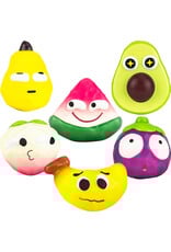 Jo's Dream Squishies Bagged Geometric Fruit (Single Squishy)