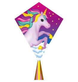 HQ Kites and Designs Ecoline Kids Kite: Eddy Unicorn 70cm