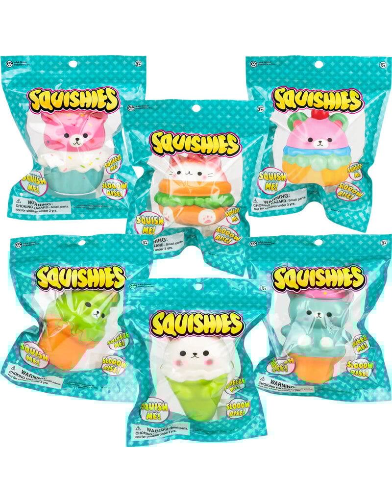 Jo's Dream Squishies Bagged Snack Animal (Single Squishy)