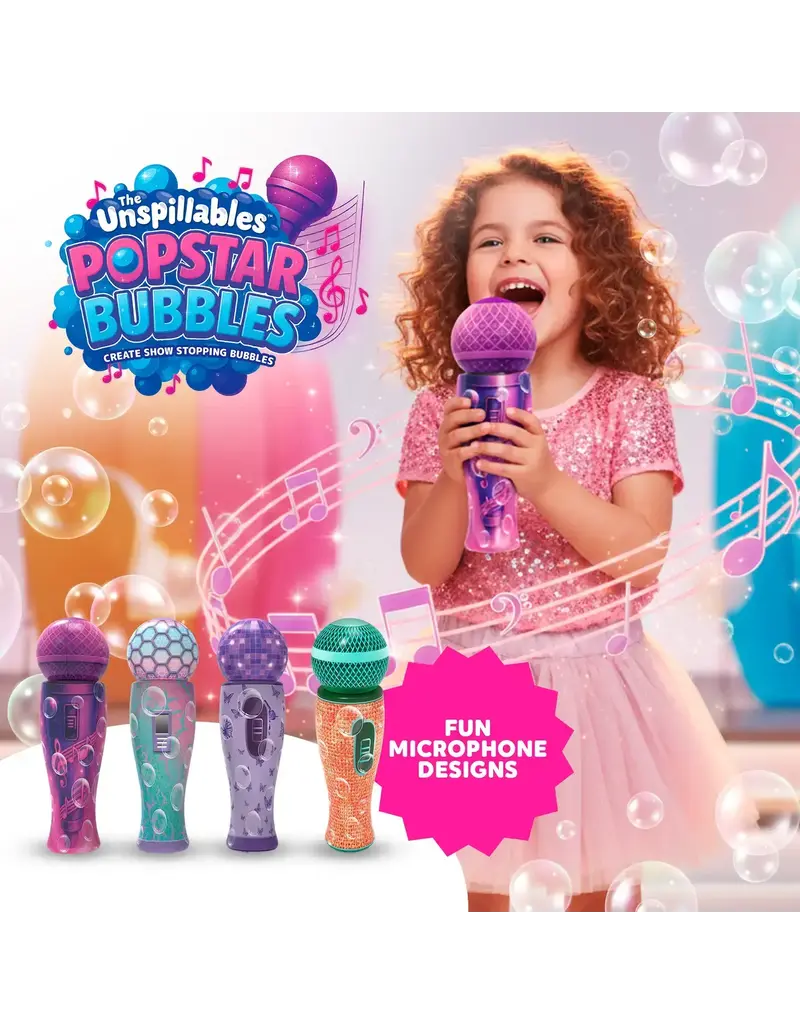 South Beach Bubbles The Unspillables Pop Star Bubbles ( Sold Individually; Assorted Styles)