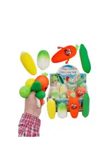 Cap Zone Mixed Vegetable Fluffy Slime Filled Squishy