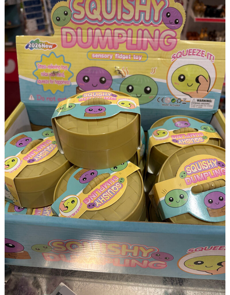 Cap Zone NO UPC Glitter Jelly Bao Bun Dumpling Jiggly Slime Squishy (Assorted Colors) 1pc