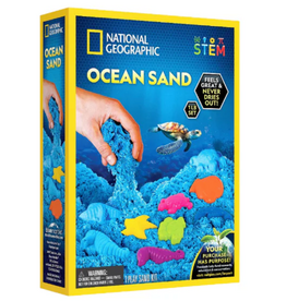 Blue Marble National Geographic Ocean Sand