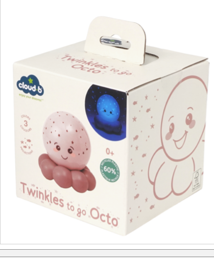 Cloud .b Twinkles to go Octo Pink