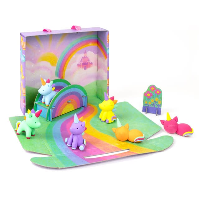 Artistic Tiger Tribe Claytopia Unicorn World