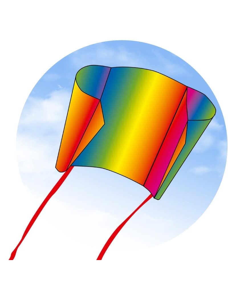 HQ Kites and Designs Pocket Kite - Sleddy Rainbow
