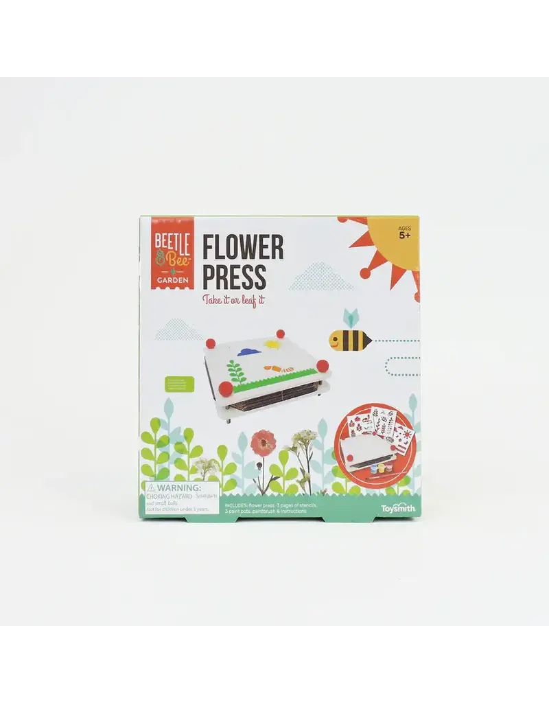 Beetle & Bee Garden Flower Press