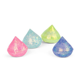 Sparkling Extras NO UPC Glitter Diamond  Squishy Squeeze Toy Fidget Toy (color will vary and sold single)