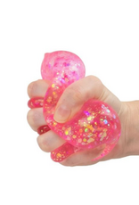 Sparkling Extras NO UPC Glitter Diamond  Squishy Squeeze Toy Fidget Toy (color will vary and sold single)