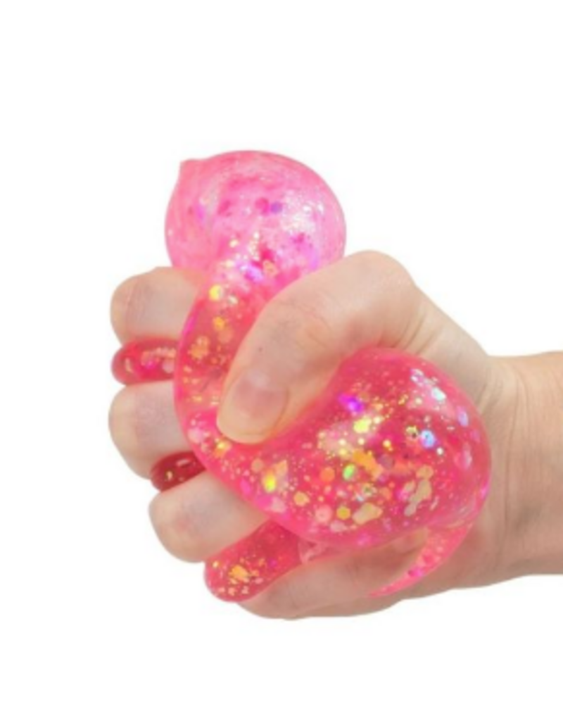 Sparkling Extras NO UPC Glitter Diamond  Squishy Squeeze Toy Fidget Toy (color will vary and sold single)