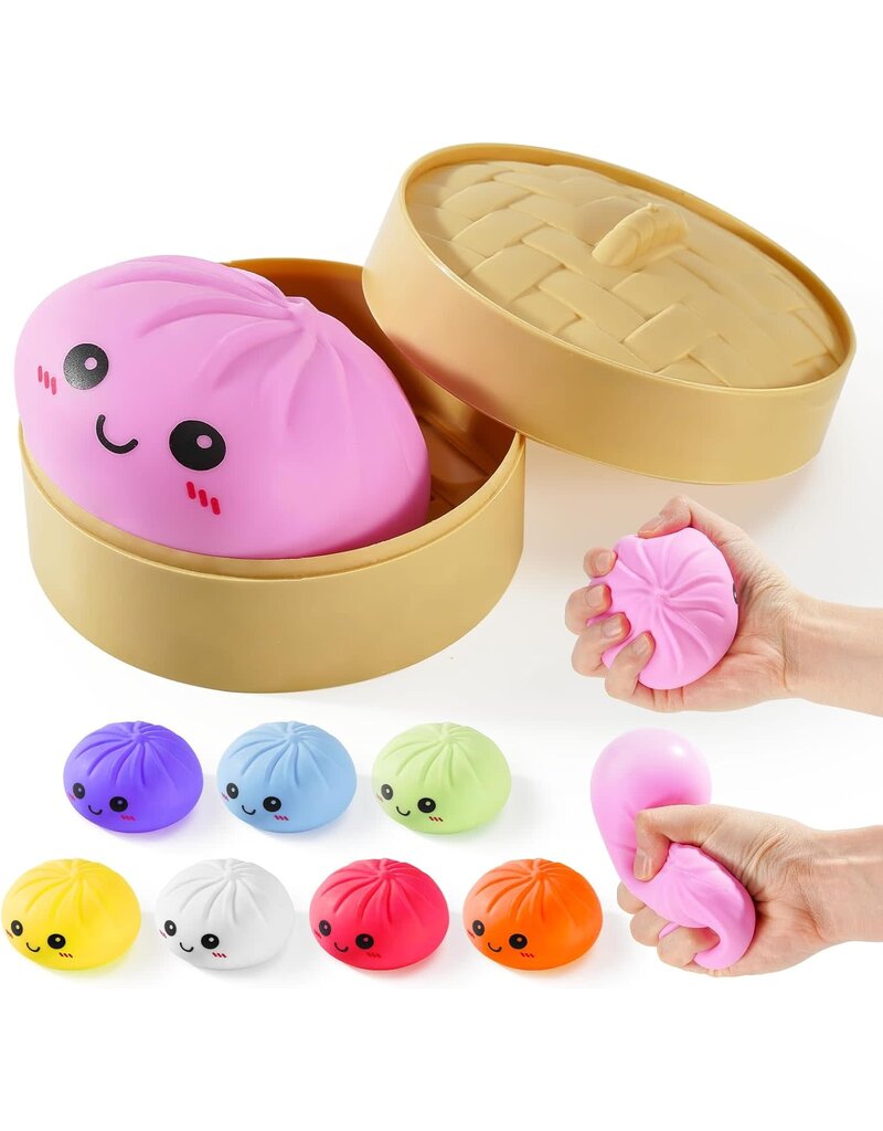 Sparkling Extras No UPC Mystery Squishy Stress Relief Dumpling ( Assorted Colors; Sold Individually)