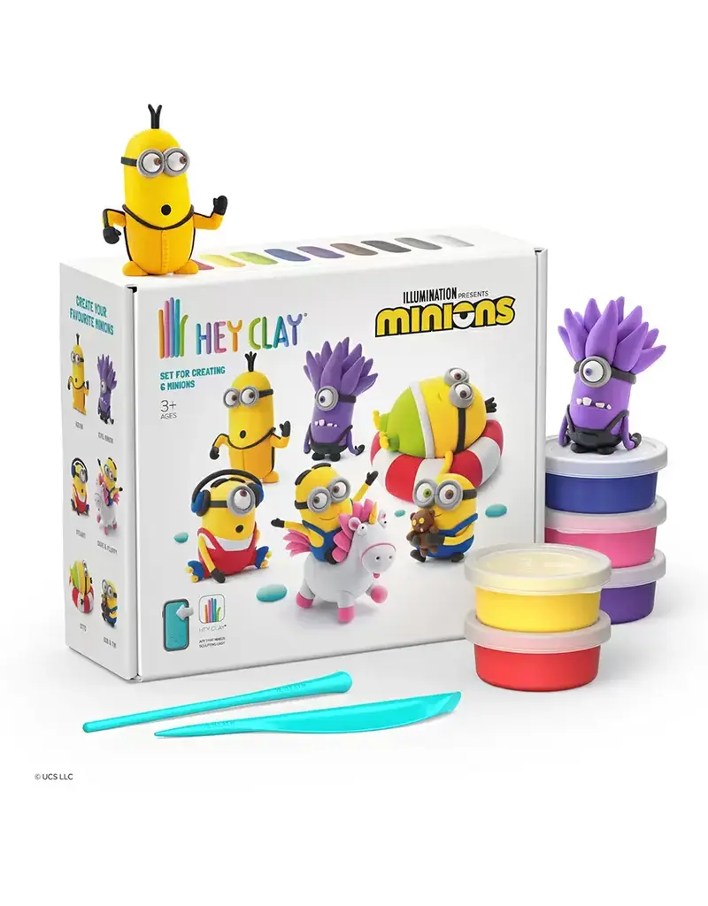 Fat Brain Toys Craft Kit Hey Clay - Minions