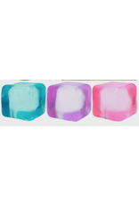 Cap Zone ( No UPC) Colorful Clear Cube Thick Maltose Putty Filled Squishy ( Assorted Colors; Sold Individually)