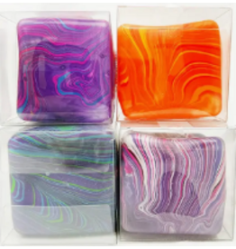 Cap Zone Jumbo Marbled Cube (Colors Vary)