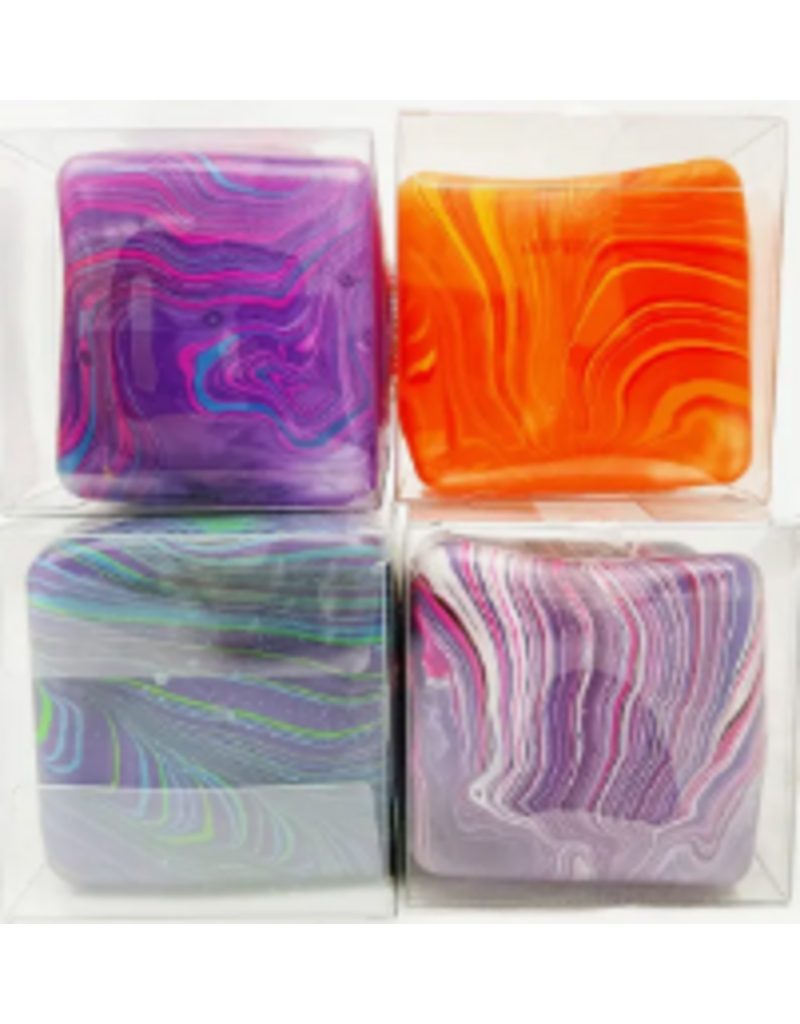 Cap Zone Jumbo Marbled Cube (Colors Vary)