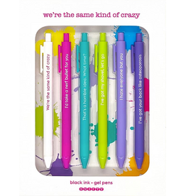 SNIFTY We're the Same Kind of Crazy Pen Set