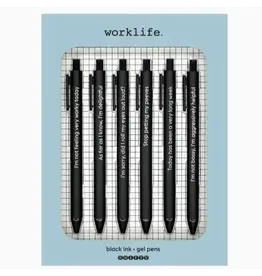 SNIFTY worklife Pen Set Black Ink Gel Pens