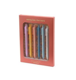 SNIFTY Worry Less Live More Pen Set