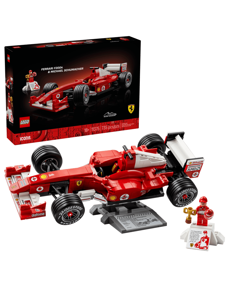LEGO LEGO Icons Ferrari F2004 & Michael Schumacher