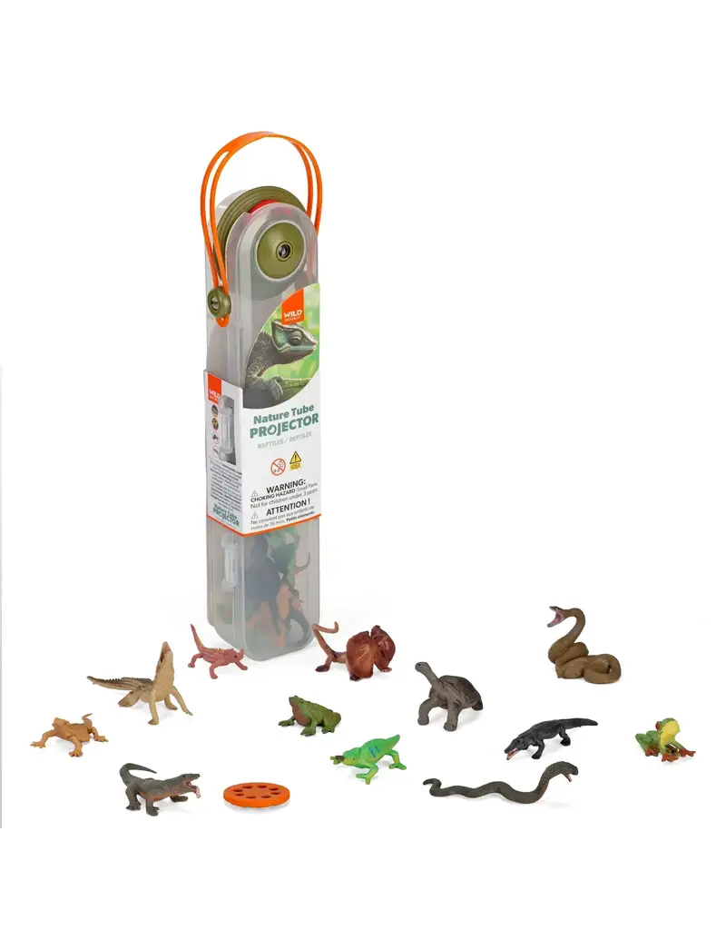 Wild Republic Nature Tube Projector Reptiles