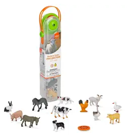 Wild Republic Nature Tube Projector - Farm