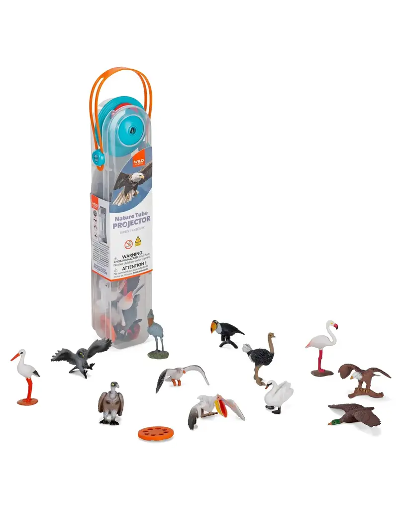 Wild Republic Nature Tube Projector - Birds