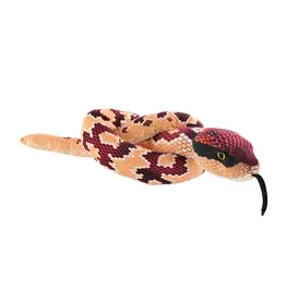 Wild Republic Snakesss Eco Eastern Cottonmouth Snake Stuffed Animal - 54"