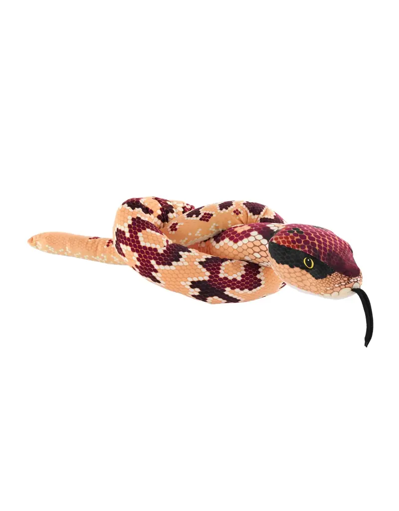 Wild Republic Snakesss Eco Eastern Cottonmouth Snake Stuffed Animal - 54"