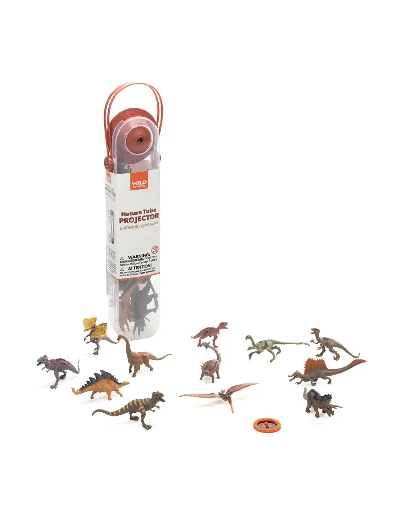 Wild Republic Nature Tube Dinosaur Projector