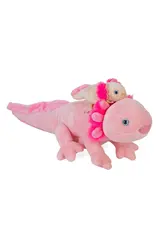 Wild Republic Mom & Baby Axolotl Stuffed Animal - 9"