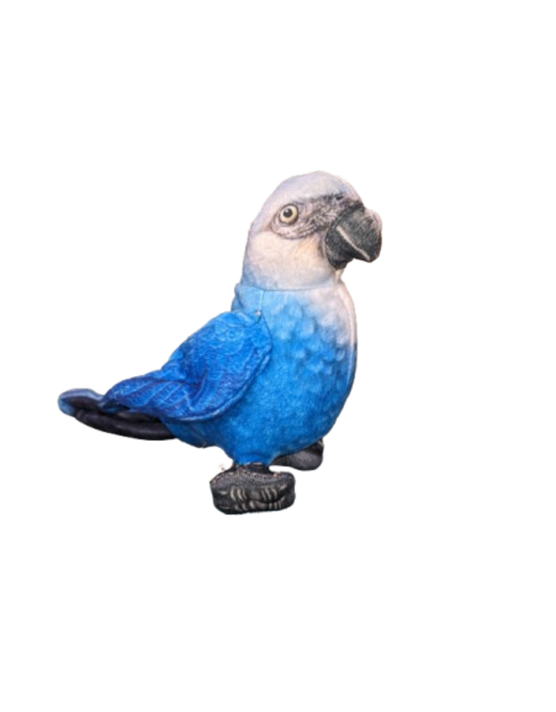 Wild Republic Plush Rainforest Bird - Spixs Macaw