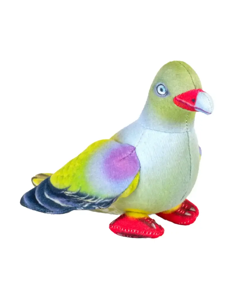 Wild Republic Plush Rainforest Bird - African Green Pigeon