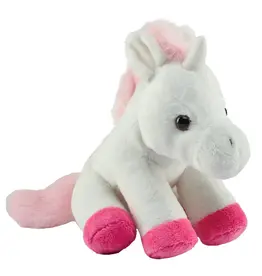 Wild Republic Pocketkins Unicorn White 5"