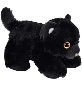 Wild Republic Plush Hug'ems-Mini Black Cat