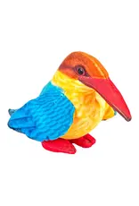Wild Republic Rainforest Bird Stork Billed King Stuffed Animal - 4.5"