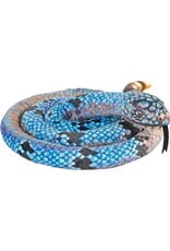 Wild Republic Plush Snake Living Earth Blue Rock Rattle