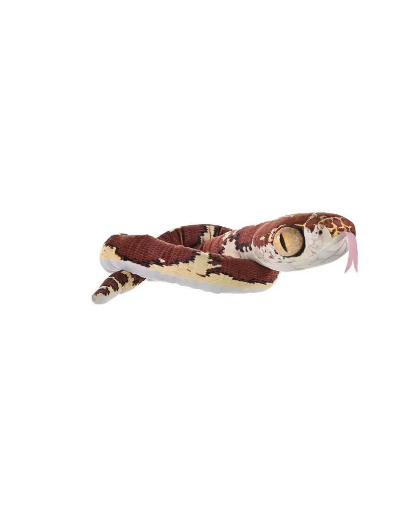 Wild Republic Snake Plush Blunt Headed 54"