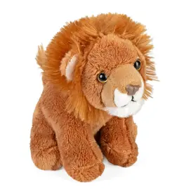 Wild Republic Plush Pocketkin Eco Lion (5")