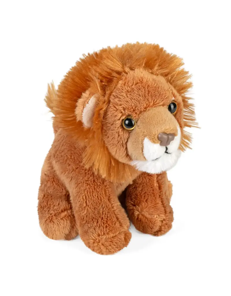 Wild Republic Plush Pocketkin Eco Lion (5")