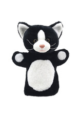 The Puppet Company Puppet Buddies Cat (Black and White)