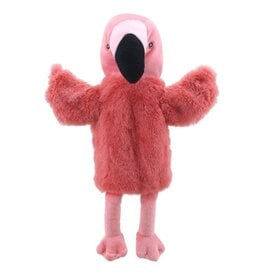 The Puppet Company ECO Hand Puppet Flamingo