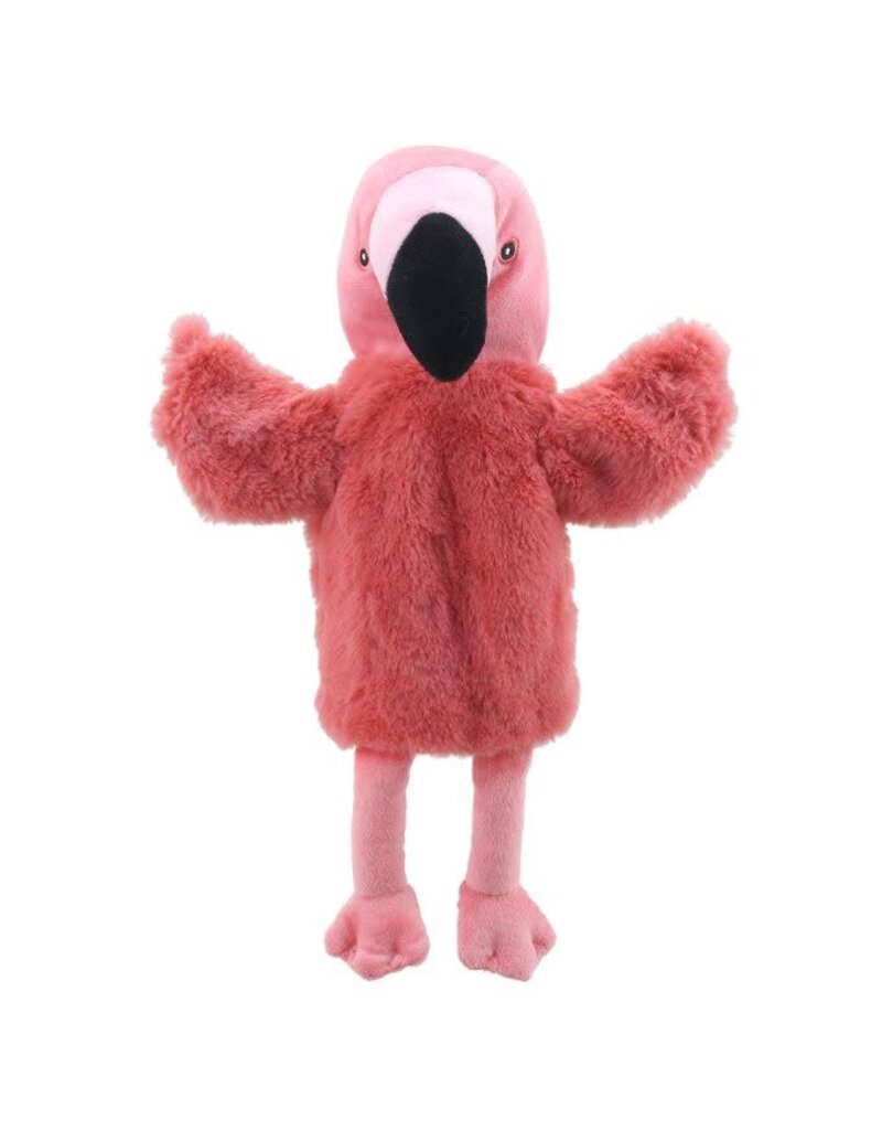 The Puppet Company ECO Hand Puppet Flamingo