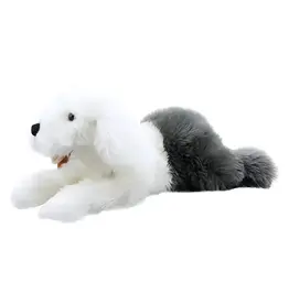 The Puppet Company Playful Puppies Hand Puppet -Old English Sheep Dog